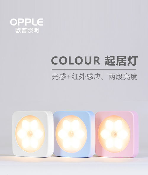 欧普小夜灯 智能感应点亮你的夜行生活